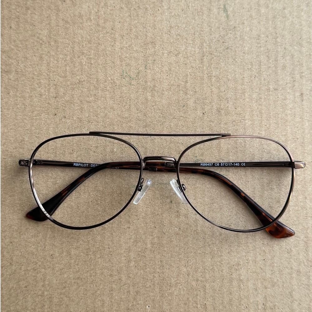 RBPILOT Aviator-Style Eyeglass Frames – Frames Only + Case - Picture 7 of 7